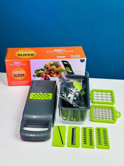 GearUP VC14 Premium 14-in-1 Vegetable and Fruits Multifuction Cutting Slicer Kitchen Tools